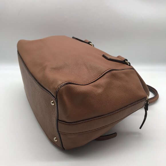 Kate Spade Cognac Leather Catalina Baxter Street Tote - Picture 7 of 12